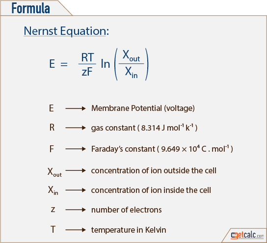 nernst equation