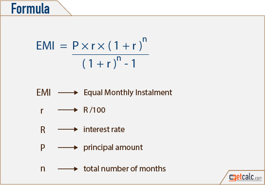 EMI formula