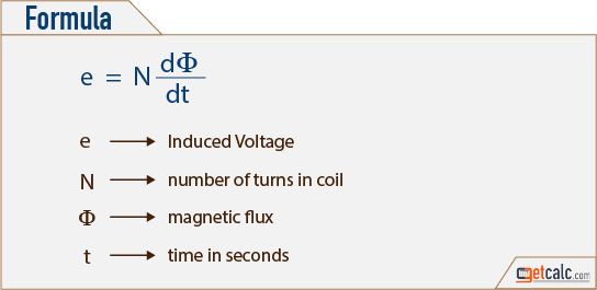 induced voltage formula