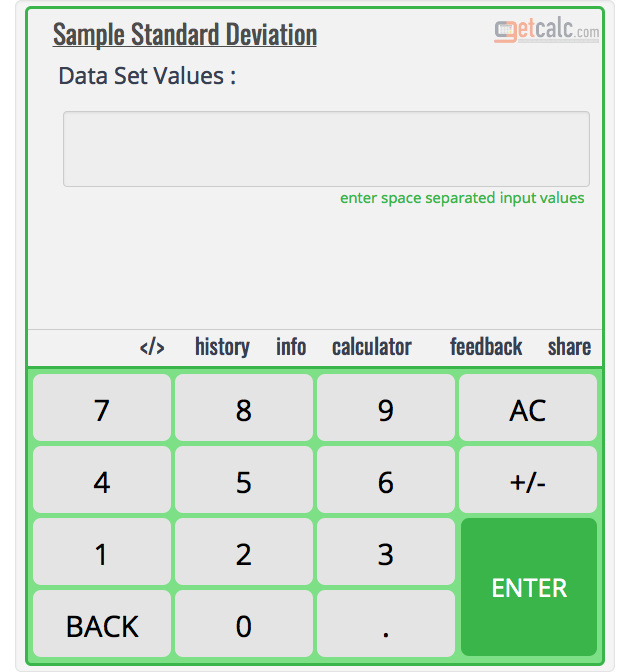 Standard Deviation For 1 3 5 7 9 And 11 Workout