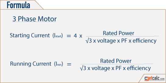 Motor Full Load Amps Chart