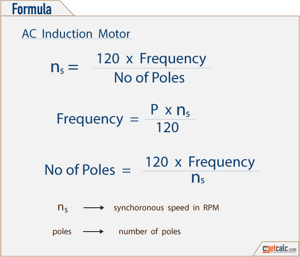 Electric Motor Formulas And Calculations