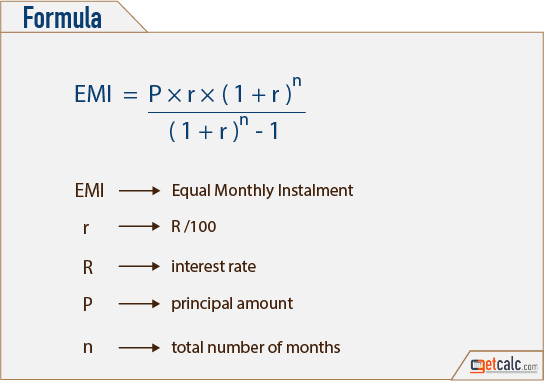 EMI formula