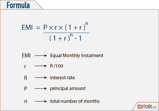 home loan emi calculator