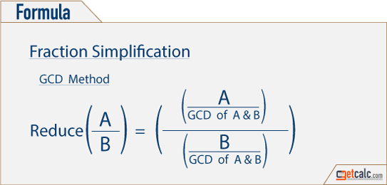 Fraction Simplification Formula
