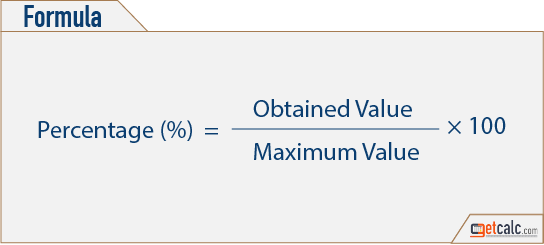 x definition factor math of Percentage Calculator ) (